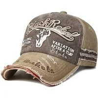 Sporty Baseball Cap Black Rebel Indian Dakota Western Baseballcap Vintage Cap vintage Look