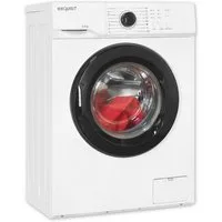 exquisit Waschmaschine WA6110-021A weiss, 6 kg, 16 Programme, Restlaufzeitanzeige, Kindersicheruing