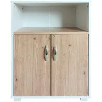HTI-Line Mehrzweckschrank Küchenschrank Blanca (Stück, 1x Schrank Blanca, ohne Dekoration) Anrichte Mehrzweckschrank