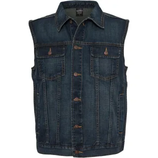 Urban Classics - Weste für Herren (Jeansblau)