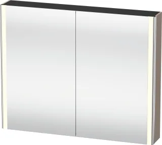 Duravit XSquare Spiegelschrank Basalt 1000x155x800 mm - XS7113043432000 XS7113043432000