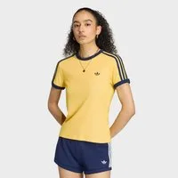 adidas Originals T-Shirt 3S CALI TEE für Erwachsene, mit Rundhalsausschnitt, ohne Verschluss, aus Polyester