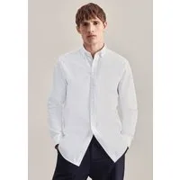 seidensticker Businesshemd Regular Regular 1/1 Button-Down-Kragen Uni