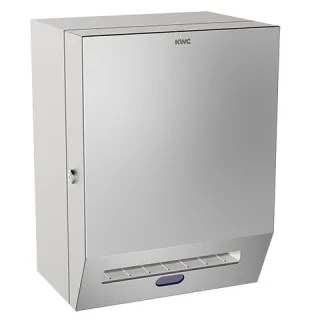 KWC Aquarotter Papierhandtuchspender, RODAN, elek., 290x390x226 mm, Aufputz, Batterien, 2000090071 2000090071
