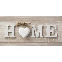 Bönninghoff Leinwandbild Home, (1 St), BxH: 70x33 cm