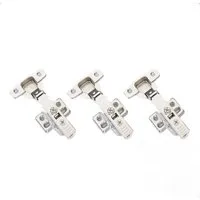 NELI Möbelbeschlag Scharniere mit Softclose (neu) passend für PAX (IKEA) (3 St., Alle Sets inklusive Befestigungsmaterial), Passend für die Möbelserie PAX (IKEA), alle Scharniere mit Softclose