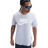 Nike Sportswear T-Shirt M NSW TEE ICON FUTURA mit klassischem Logodruck auf der Brust, Kurzarm-Design, normale Länge