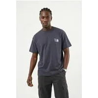 Jack & Jones Kurzarmshirt JORMAINE BACK TEE SS CREW NECK SN Baumwolle, relaxed fit