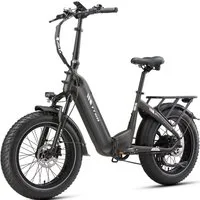 TTGO E-Bike Faltrad 20 Zoll, 70Nm, Drehmomentsensor, 120km/140km, Lockout-Federgabel, 7 Gang SHIMANO, Kettenschaltung, Heckmotor, 864 Wh, (LCD-Farbdisplay, hydraulische Scheibenbremse, bis zu 150kg), Klapprad, 4 Zoll Breitreifen, Elektrofahrrad für D