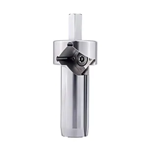 HONGDUI Reamer Tool Chamfer Tool for 20mm Dog Holes S136 Steel Body Tungsten Carbide Chamfer Cutter 9mm Hex Shank Woodwo