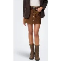 ONLY Cordrock ONLAMAZING HW CORD SKIRT Baumwollmischung
