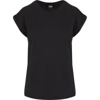 URBAN CLASSICS Kurzarmshirt Urban Classics Damen Ladies Extended Shoulder Tee (1-tlg)