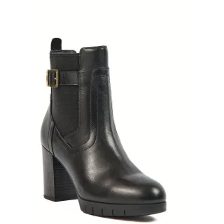 Pod Nala Leder/Textil Damenstiefel Schwarz
