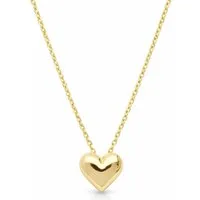 LÖB Kette mit Anhänger 18k gold vergoldet Kette kleines Herz Anhänger Herzkette Herzanhänger (Geschenke für Frauen Damen Beste Freundin Mutter Mama Ehefrau Oma sie zum Geburtstag Schmuck Herbst Oktoberfest, Inkl. Schmuckbox), Damen Halskette Herzen H