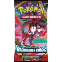 The Pokémon Company International Spiel Pokémon ME03 Wachsendes Chaos Booster – 10 Karten