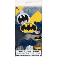 Unique Industries Inc. Hängedekoration Tischdecke PVC Batman Sign 137x213cm