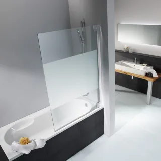 HSK K2 Badewannenaufsatz P, Chromoptik, 2106500 2106500-41