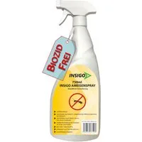 INSIGO Insektenspray Ameisen Spray gegen Ameisen, Larven & Eier, 0.75 l, 750 ml, 1-St., biozidfreie Formel, auf Wasserbasis, geruchsarm, brennt / ätzt nicht