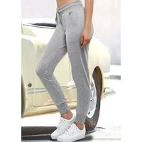 JEEL Sweathose Jogginghose Damen (1-tlg) Slim Fit, Baumwolle, Lycra