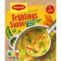 MAGGI Fertiggericht, Maggi Guten Appetit Frühlings Suppe mit natürlichen Zutaten 63g