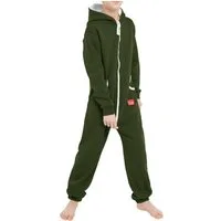 Basisstoff Jumpsuit Yuppie Kinder Jungen Mädchen Overall Onesie Anzug Kids