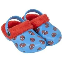Cerda Spiderman Kinder Hausschuhe Clogs – Fleece gefüttert Clog