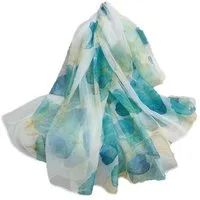 Zaewry Modeschal Georgette Chiffon Schal Damen Lange Schals