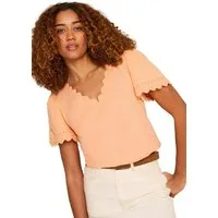 Love & Roses V-Shirt Love & Roses T-Shirt mit V-Ausschnitt, Regular (1-tlg)
