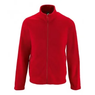SOLS Herren Norman Fleece Jacke (Rot)