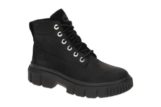 Timberland Damen Stiefeletten 0A5RNG 001 Greyfield Black Nubuck Textil ReBOTL...