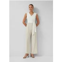 s.Oliver Jumpsuit Overall Ärmelloser Jumpsuit mit Bindegürtel