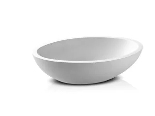 JEE-O Moloko basin DADOquartz Aufsatzwaschtisch, 575 x 400 x 160 mm SWMBAS20
