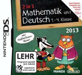 Mathe und Deutsch 1.-4. Klasse 2013 [Nintendo DS]