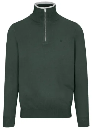BASEFIELD - Zip Troyer Pullover - Gr. - XL