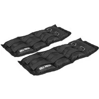 GORILLA SPORTS Zusatzgewichte Gewichtsmanschetten 2er Set Laufgewichte Fußgewichte Handgelenke, 10 kg