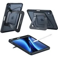 Fintie Tablet-Hülle für iPad (A16) 11. Generation 2025, iPad 10. Generation 10,9 Zoll 2022, Robuste, stoßfeste Rückschalenhülle mit Ständer und Stifthalter