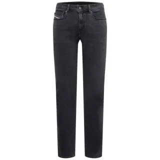 Diesel Sleenker Jeans aus schwarzem Denim