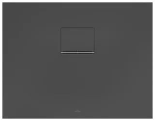 Villeroy & Boch Duschwanne Squaro Infinity (9070SQI2B) 900x700x40mm Quaryl Anthracite UDQ9070SQI2BV1S