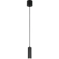 TRIO Leuchten LED Pendelleuchte, Dimmfunktion, LED wechselbar, Warmweiß, kleine Lampe für Esstisch Bett & Nachttisch hängend aus Metall Ø 5,5cm