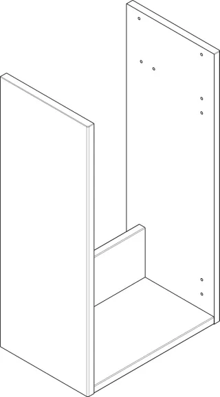 Hansgrohe Korpus WXTQ034 rechts XELU Q we hgl , 87208000 87208000