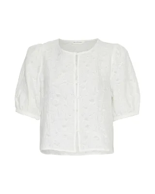 msch copenhagen - MSCHAsteria 2 4 Shirt egret - Gr. - M