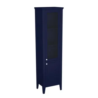 VitrA Valarte Hochschrank 65797 53,5x39,5x196,5cm, rechts, bodenstehend, Korpus stahlblau, lackiert