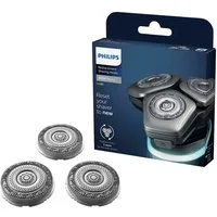 Philips Ersatzscherköpfe Shaver series 9000 SH91/50, 3 St., Dual SteelPrecision Klingen für Shaver Series 9000 und S9000 Prestige