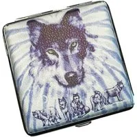 Westernlifestyle Aufbewahrungsbox Zigarettenetui Wolf Adler