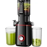 AMZCHEF Zentrifugenentsafter CE-SJ04OT5E-BK, 160 W, 108 mm Einfüllschacht, Entsafter für Gemüse und Obst
