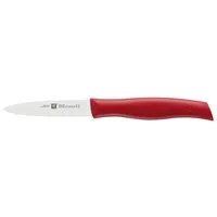 Zwilling Spickmesser Zwilling TWIN Grip Messer rot Spick- und Garniermesser 9cm
