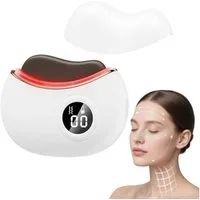 Pdgrid Gesichtsmassagegerät Lifting Massagegerät GuaSha-Gesichtsstraffung Hautstraffung, 40°C-55°C , Für ergänzende Gesichtspflege, Ein schönes Geschenk