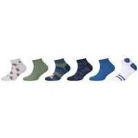 s.Oliver Sneakersocken 6er Pack 6er Pack Weiche Qualität aus Bio-Baumwolle für hohen Tragekomfort