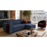 MARPUR Ecksofa RIO, Cordstoff, Bettfunktion und Bettkasten