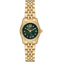 MICHAEL KORS Quarzuhr LEXINGTON MK4842, Armbanduhr, Damenuhr, Edelstahlarmband, analog, Glassteine